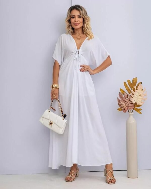 Vestido Longo Elegância
