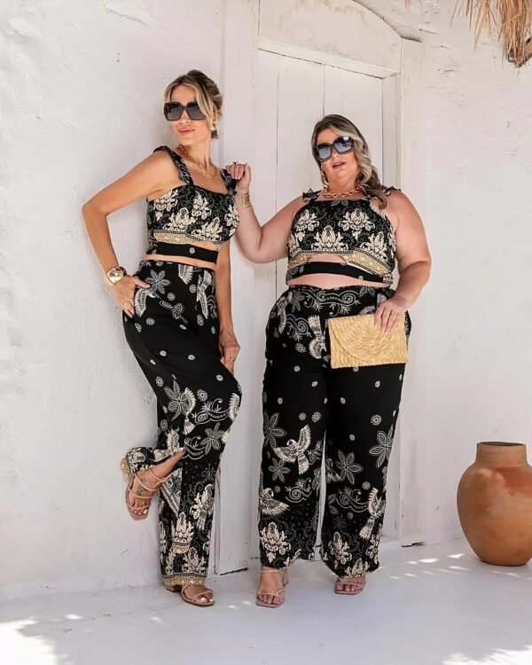Conjunto Estampado/Elegante