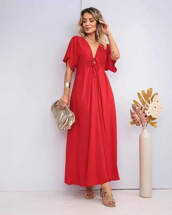 Vestido Longo Elegância - Image 4