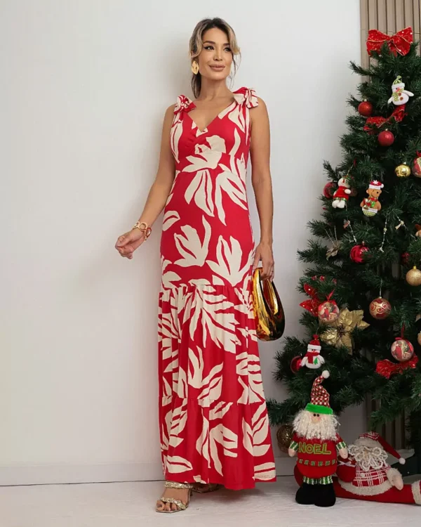 Vestido Flores Tropicais - Image 2