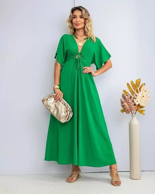 Vestido Longo Elegância - Image 5