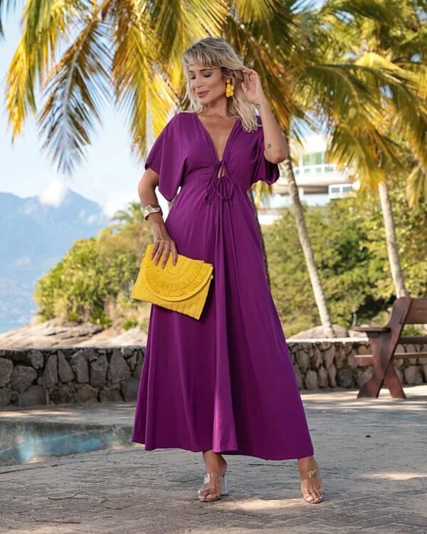 Vestido Longo Elegância - Image 2